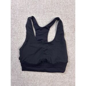 Lululemon Black Racerback Sports Bra Yoga Gym Training Size 4